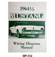 WIRING DIAGRAM MANUAL - 64 MUSTANG