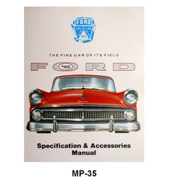 FORD SPECIFICATIONS & ACCESSORIES - 55 PASSENGER