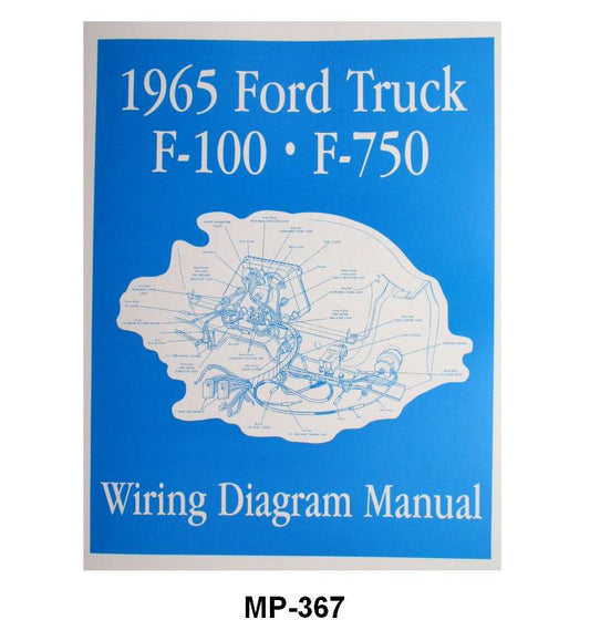 WIRING DIAGRAM MANUAL - 65 F-100/F-350