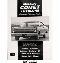 MERCURY COMET AND CYCLONE - 60-75 COMET/CYCLONE