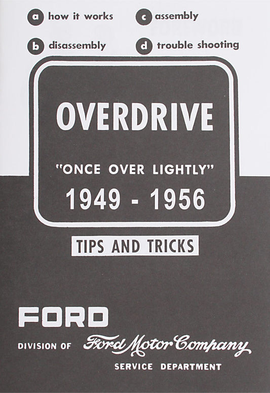 THE OVERDRIVE - 49-56 OVERDRIVE