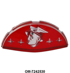 HOOD/TRUNK PLASTIC EMBLEM  - 50 MERCURY TRUNK, 51 MERCURY HOOD