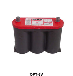 OPTIMA BATTERY - 6 VOLT, 10" X 3-1/2" X 7-3/8" PLUS CORE CHARGE