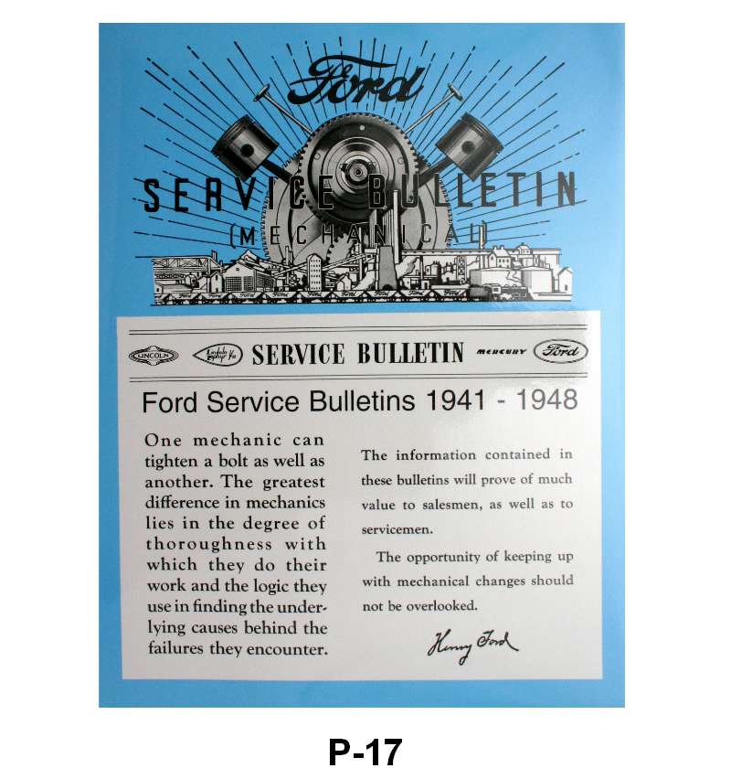 SERVICE BULLETINS - 41-48 V-8