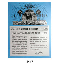 SERVICE BULLETINS - 41-48 V-8