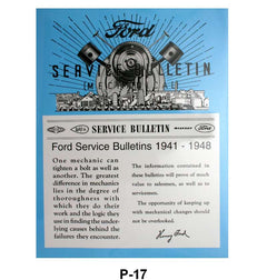 SERVICE BULLETINS - 41-48 V-8