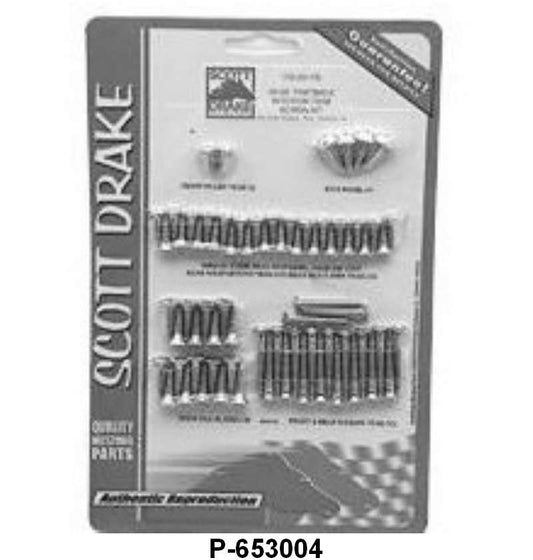 INTERIOR SCREW KIT - 65-66 MUSTANG FASTBACK