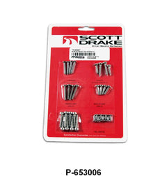 EXTERIOR SCREW KIT - 65-66 MUSTANG