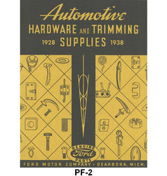 HARDWARE & TRIM BOOK - 32-38 PASS/PU