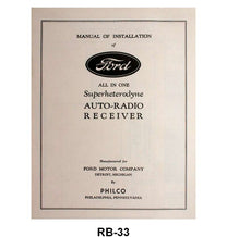 RADIO INSTRUCTION MANUAL - 33-34 PASSENGER