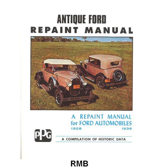 REPAINT MANUAL - 32-36 PASS REPAINT MANUAL WITH PAINT CODES