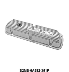 POLISHED ALUMINUM VALVE COVERS - 