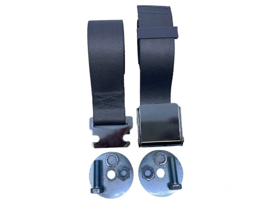 74" SEAT BELT - GRAY