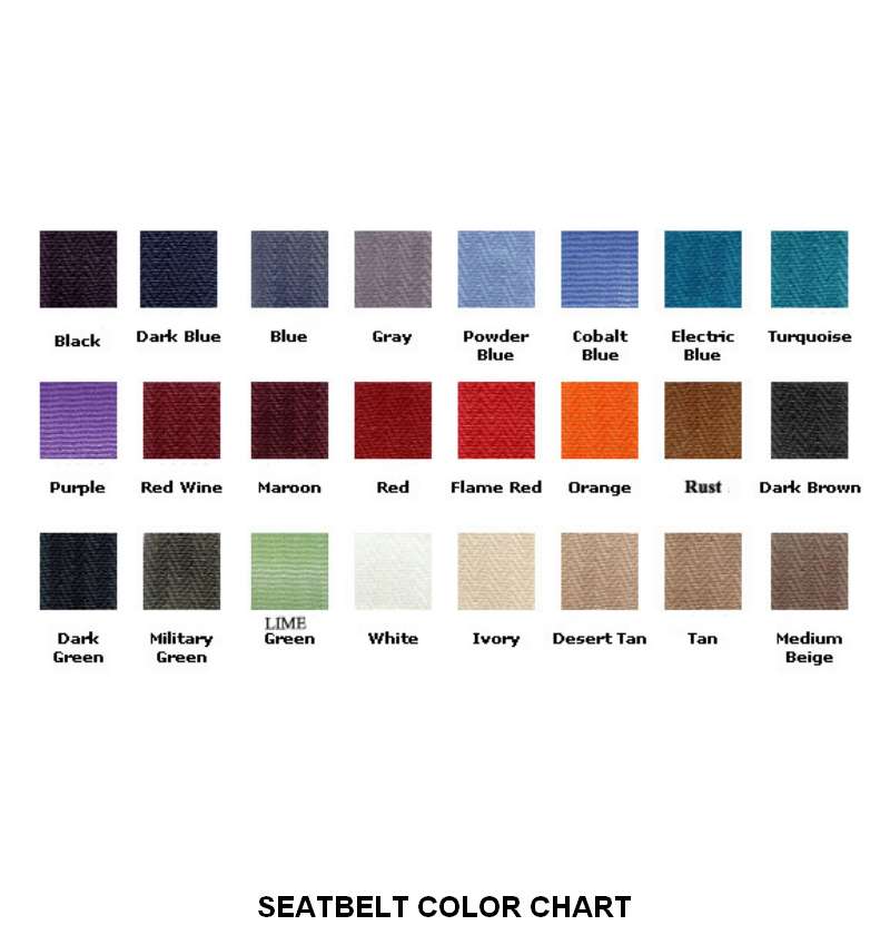 74" SEAT BELT - IVORY