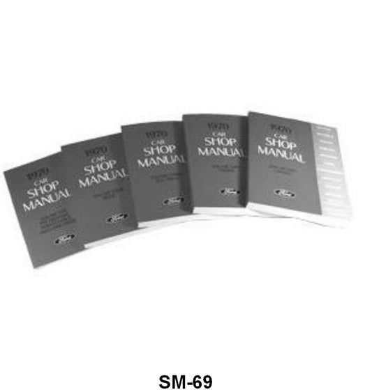 SHOP MANUAL - 69 GALAXIE, FALCON, FAIRLANE, MUSTANG, COMET, COUGAR