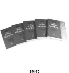 SHOP MANUAL - 70 GALAXIE, FALCON, TORINO, MUSTANG, COMET, COUGAR