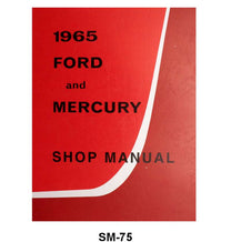 SHOP MANUAL - 65 GALAXIE