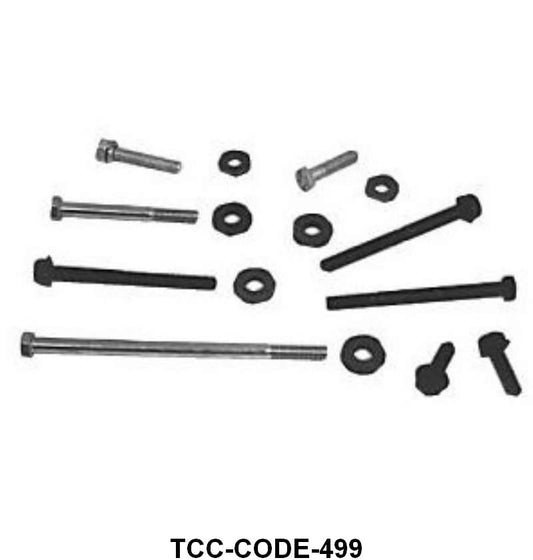 CORRECT STYLE TIMING COVER BOLTS - 60-64 144, 170,  200, W/GENERATOR