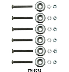 STEPSIDE BED TO FRAME HOLD DOWN BOLT KIT - 57-72 F-100, stainless