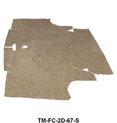 VINYL TRUNK MAT - 67-68 COUGAR  