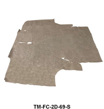 VINYL TRUNK MAT - 69-70 COUGAR "SPECKLED"