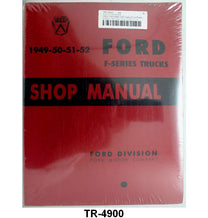 SHOP MANUAL - 48-52 F-1, F-2 ,F-3