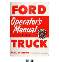 OWNERS MANUAL - 55 F-100/F-350