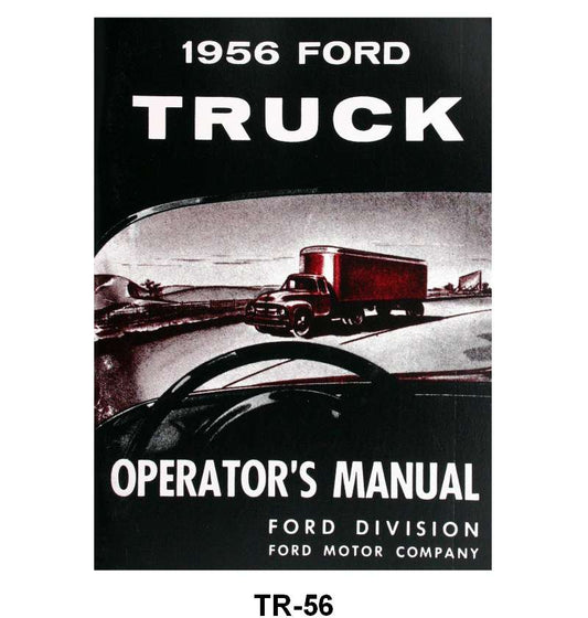 OWNERS MANUAL - 56 F-100-350