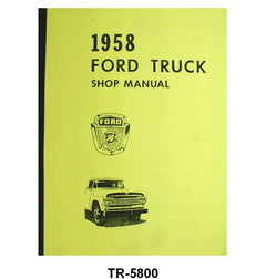 SHOP MANUAL - 58 F-100/F-350