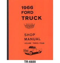 SHOP MANUAL - 66 F-100/F-350 2 VOLUMNES