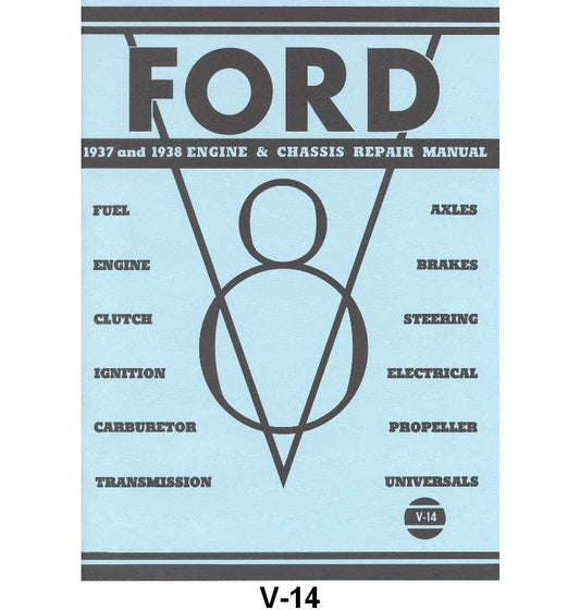 REPAIR MANUAL - 37-38 PASSENGER/PICKUP ENGINE & CHASSIS