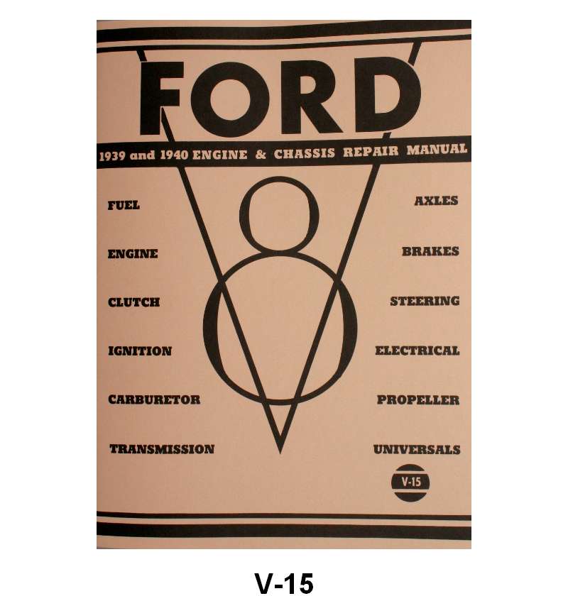 REPAIR MANUAL - 39-40 PASSENGER/PICKUP ENGINE & CHASSIS