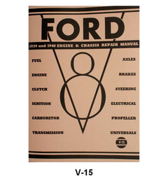 REPAIR MANUAL - 39-40 PASSENGER/PICKUP ENGINE & CHASSIS