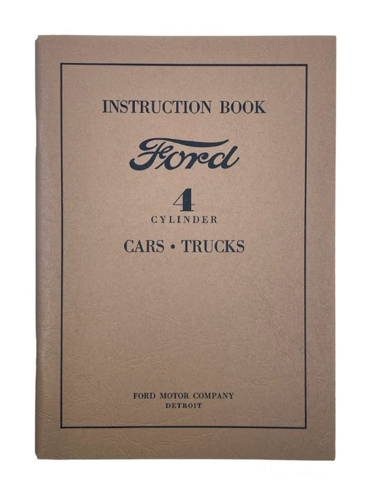 OWNERS MANUAL - 32-34 PASS WITH 4-CYLINDER