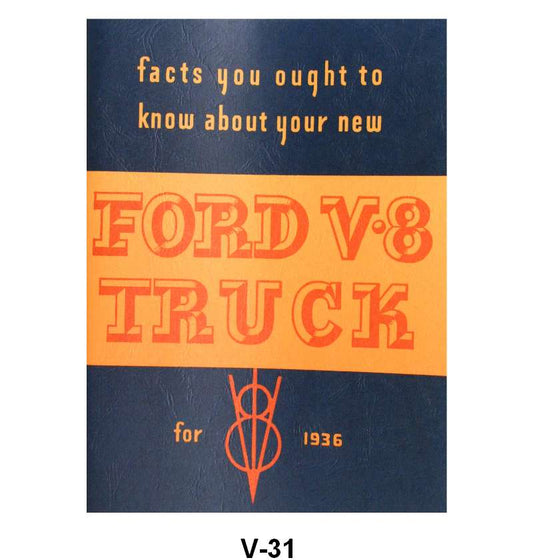 OWNERS MANUAL - 36 TRUCK