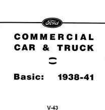 DETAIL & SPECIFICATION BOOKS - 38-41 PICKUP
