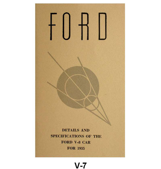 Ford Engineering Specifications Detail Specifications & Charts for Fords