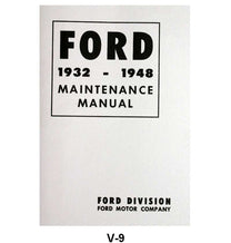 MAINTENANCE MANUAL - 32-48 ALL