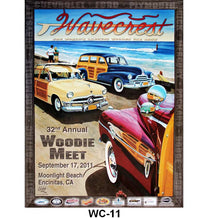 POSTER -2011 WAVECREST WOODIE SHOW