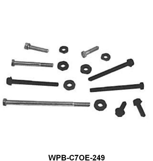 CORRECT STYLE WATER PUMP BOLTS - 67 289, WITH A/C