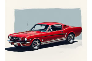 The Iconic 1965 Ford Mustang