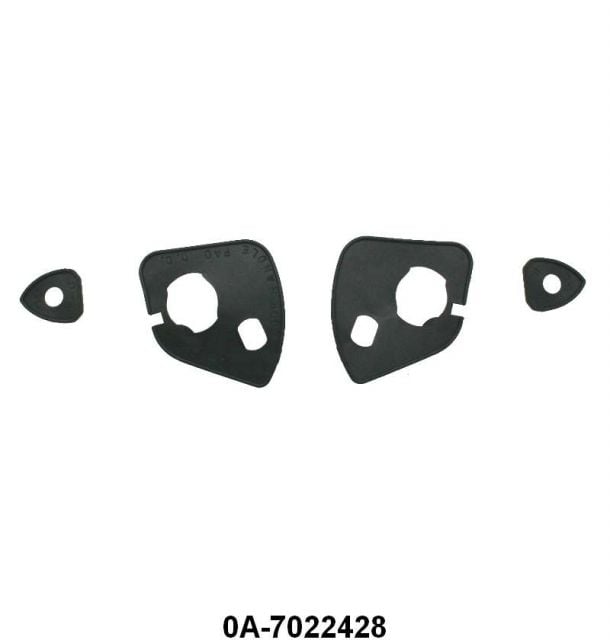 OUTSIDE DOOR HANDLE PADS - 50-51 PASS EXCEPT WAGON