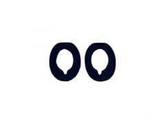 WIPER PIVOT SHAFT BEZEL PADS - 49-51 MERCURY