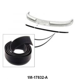 REAR BUMPER TO STONE DEFLECTOR SEAL - 49-51 MERCURY 3 PIECES