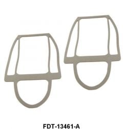 TAIL LIGHT LENS TO HOUSING GASKETS - 56 MERCURY (EX-WAGON)