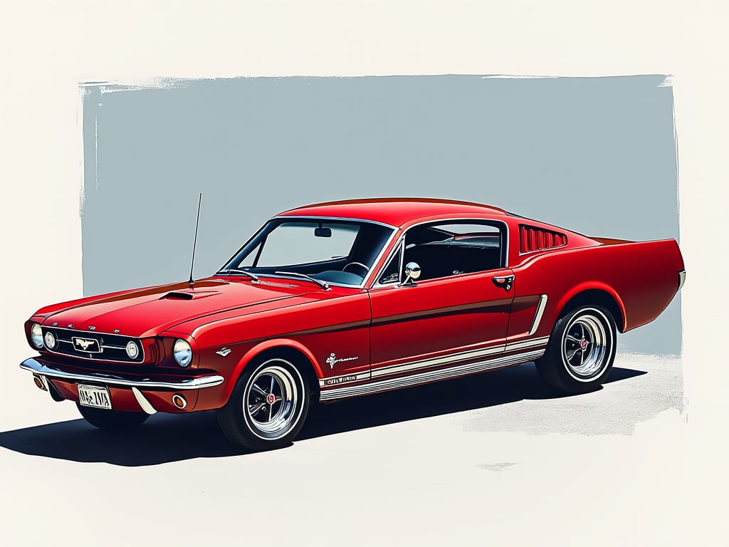 The Iconic 1965 Ford Mustang